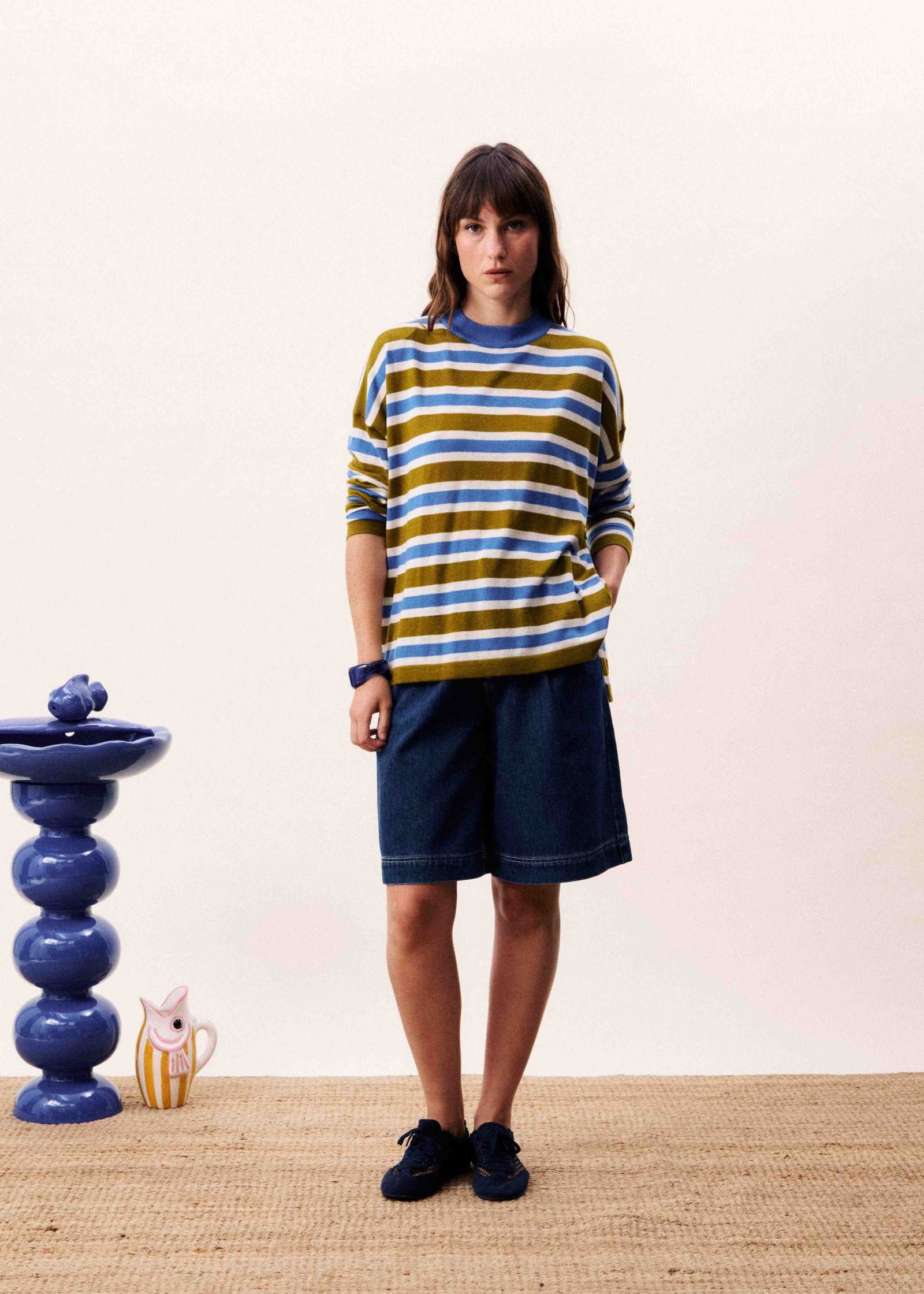 Sapphire Pullover Top