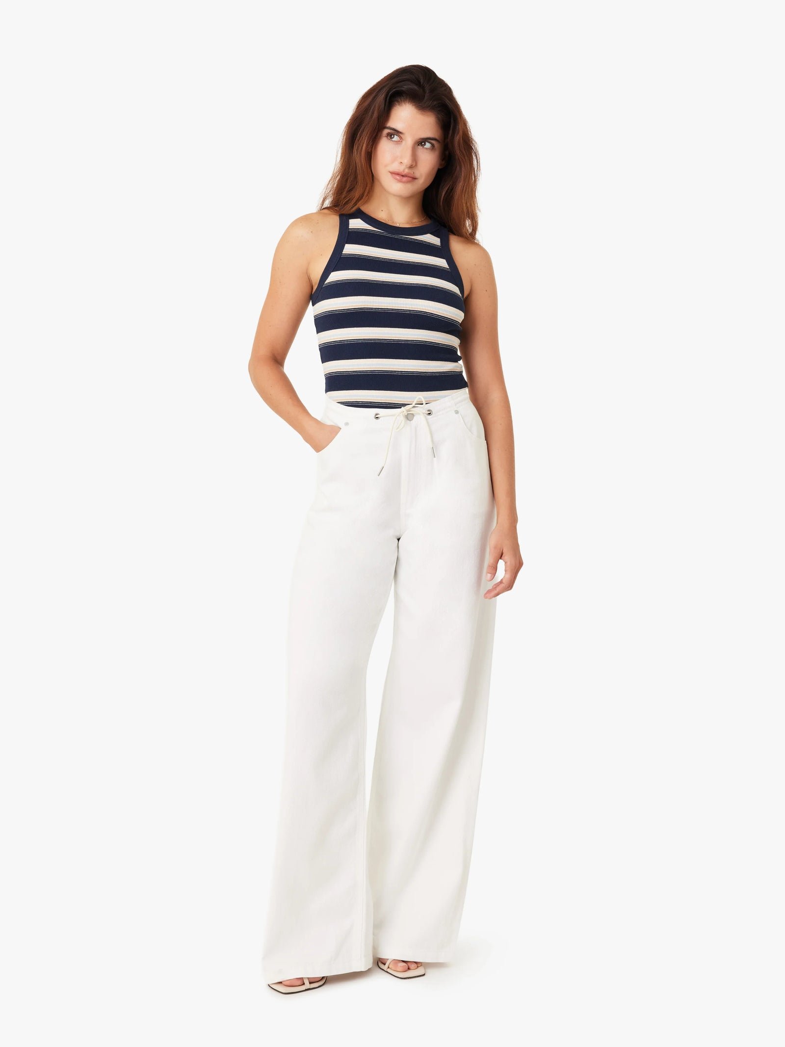 Lia Drawstring Wide Leg