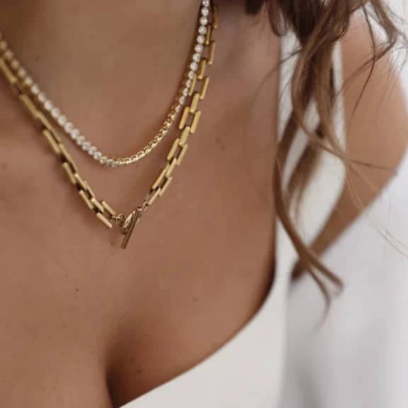 Serena Tennis Necklace